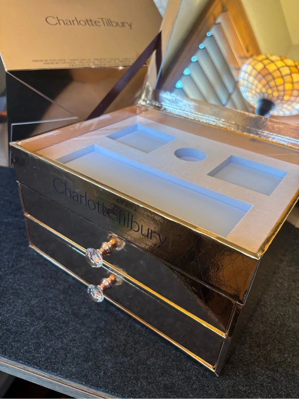 Charlotte Tilbury “Pillow Talk Dreams Come True” EMPTY Collector Vault Box